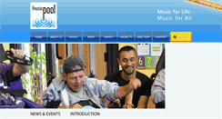 Desktop Screenshot of musicpool.org.uk